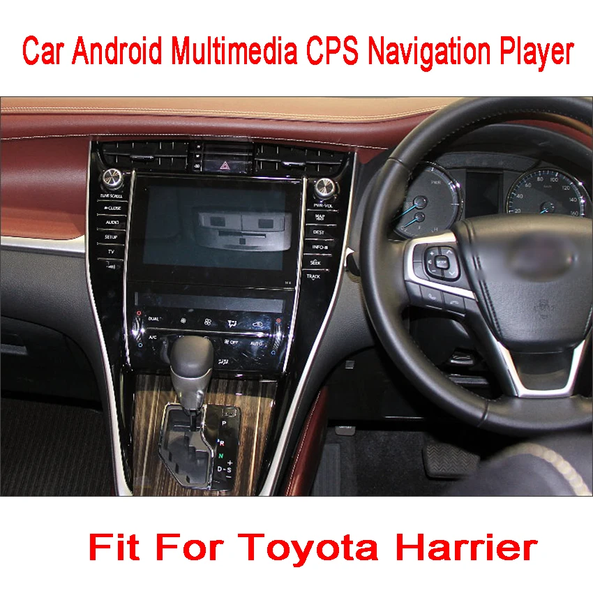 Yessun Android автомобильный навигатор gps для Toyota Harrier 2000~ HD сенсорный экран Мультимедиа стерео плеер Аудио Видео Радио