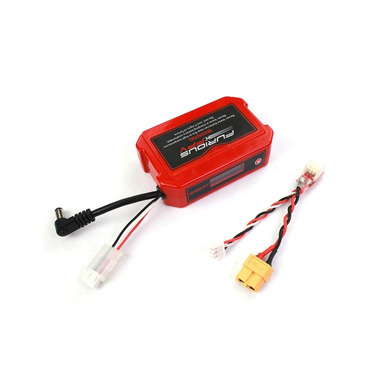 FuriousFPV умный чехол V2 8V постоянный выход и OLED дисплей для FPV очки Fatshark запасные части DIY аксессуары