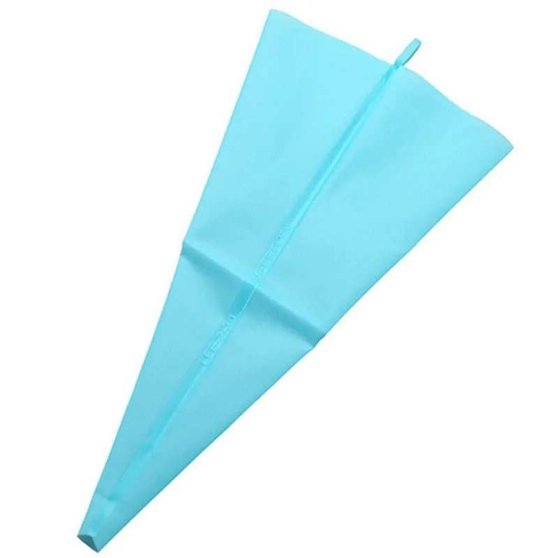 1 piece reusable silicone icing piping cream pastry bag dessert decorators cake cupcake decorating tools