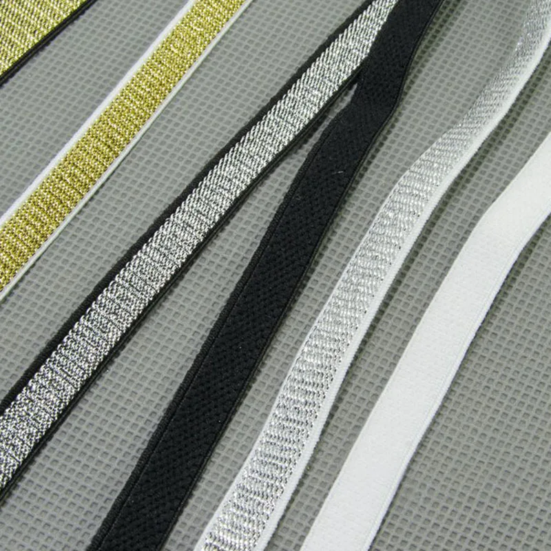 6Meters/lot 1cm Width DIY Sewing Supplies Elastic Tape Hand made