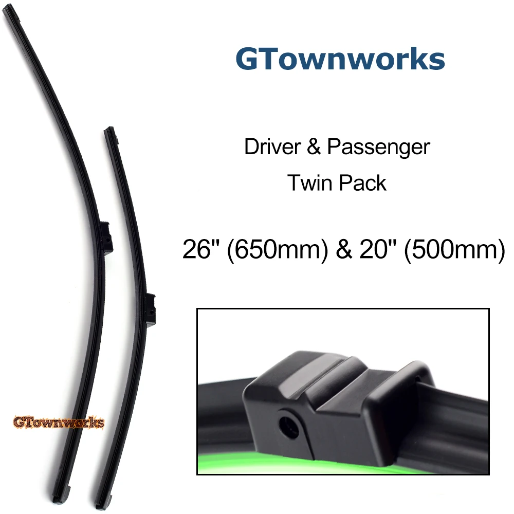 

Wiper Blade For BMW X4 SUV F26 2014-2019 Car Wiper Blades 26'' 18'' Windshield Wipers Car Accessories 61612183576