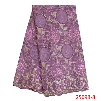 

African Lace Fabric 2019 High Quality Swiss Voile Lace In Switzerland African Lace Materials African Dresses For Weddig L2509B-2
