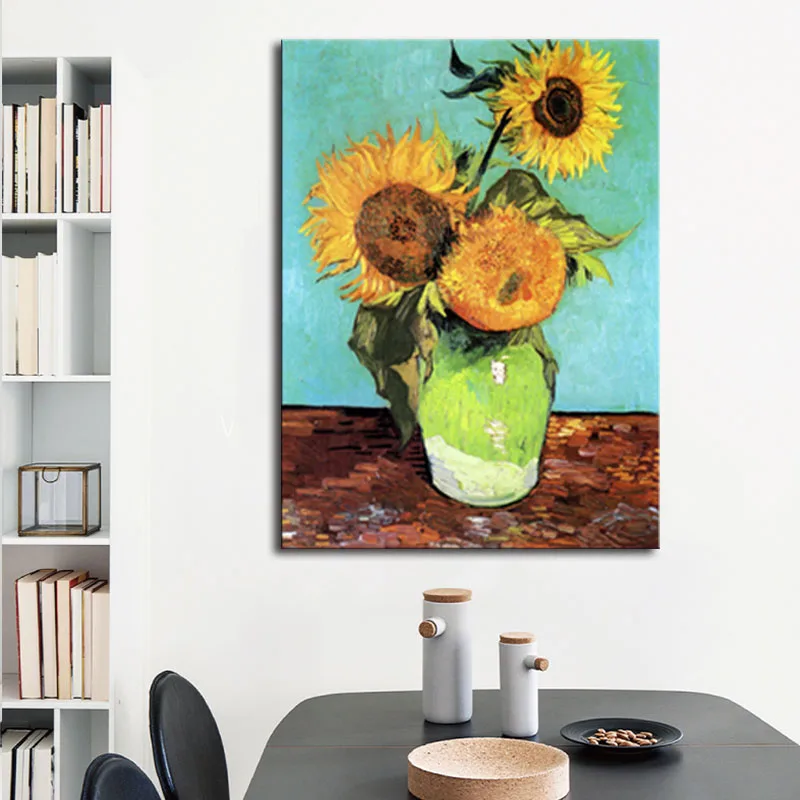 Sketsa Bunga Lukisan Bunga Matahari Karya Vincent Van Gogh Termasuk Karya Seni