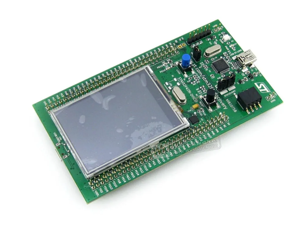 Série da Tela de Toque Discovery Stm32f4 Stm32f429zit6 Placa Desenvolvimento 32f429idiscovery Stm32 Kit Stm32f429i-disc - Imagem 4
