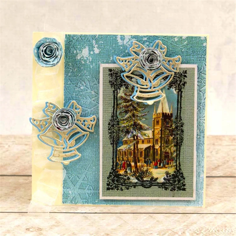 

YaMinSanNiO YaMinSanNiO Metal Cutting Dies Xmas Pendant Stitching Die Scrapbooking Craft Dies Card Making Album Stencil Die Cut