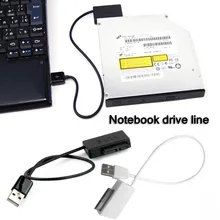 แล็ปท็อปใหม่ SATA สาย SATA TO USB Adapter 6 ขา + 7Pin SATA TO USB 2.0 CD ROM สาย 13 PIN ADAPTER Riser ADAPTER