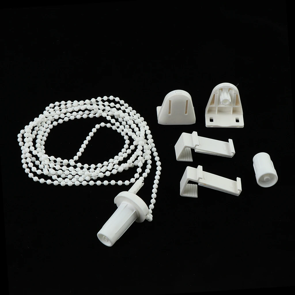 New Arrivals Plastic Roller Blind Accessories with 33.46' Long Bead Chain 17mm Tube Curtain Decorative Accessory Home Decration