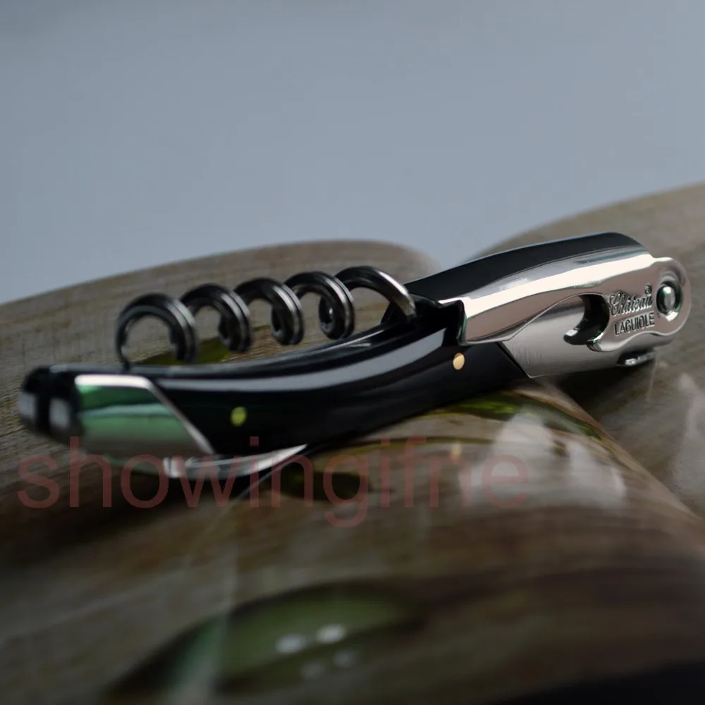 Buy First Class Quality Laguiole Black Horn Corkscrew