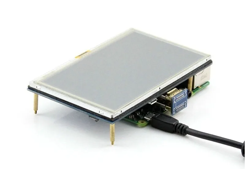 Raspberry Pi 4 Модель B 5-дюймовый ЖК-дисплей модуль " TFT экран HDMI 800x480 с сенсорным экраном для Rpi4