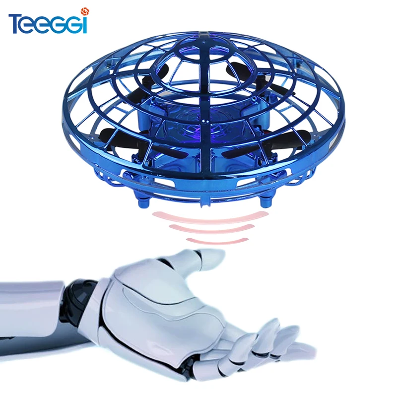 

UFO Ball LED Mini Induction Suspension RC Drone Hand Flying Helicopter RC Aircraft Creative Toys Gift for Kids Anti-collision To