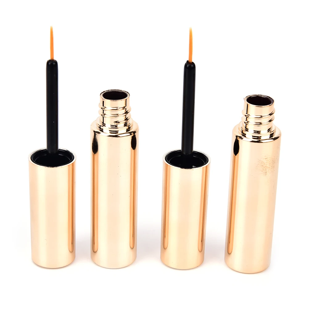 8ml Empty Gold Bottle Waterproof Liquid Eyeliner Long Lasting Eye