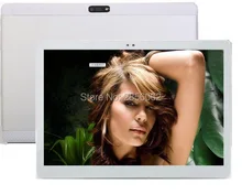 2017 Nuevo 10 pulgadas android tablet desbloquear 4G LTE Octa Core 4 GB RAM 64 GB ROM 1920*1200 IPS 8.0 M Dual Tarjetas SIM GPS de la Tableta de 10.1