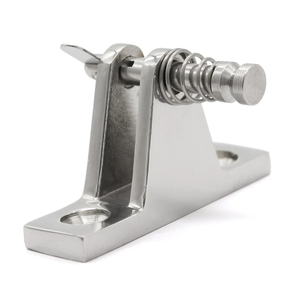 accesorio superior con pasador de liberaci/ón r/ápida par de bisagras de cubierta de dosel Bimini para barco piezas marinas de acero inoxidable Bisagra de cubierta