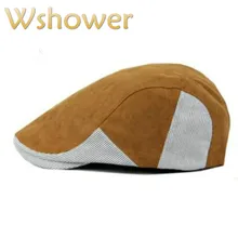 Который в душе для женщин и мужчин Лоскутная весна лето берет для улицы Повседневная плоская кепка французский стиль винтажная газетная шляпа ретро Мужская кепка
