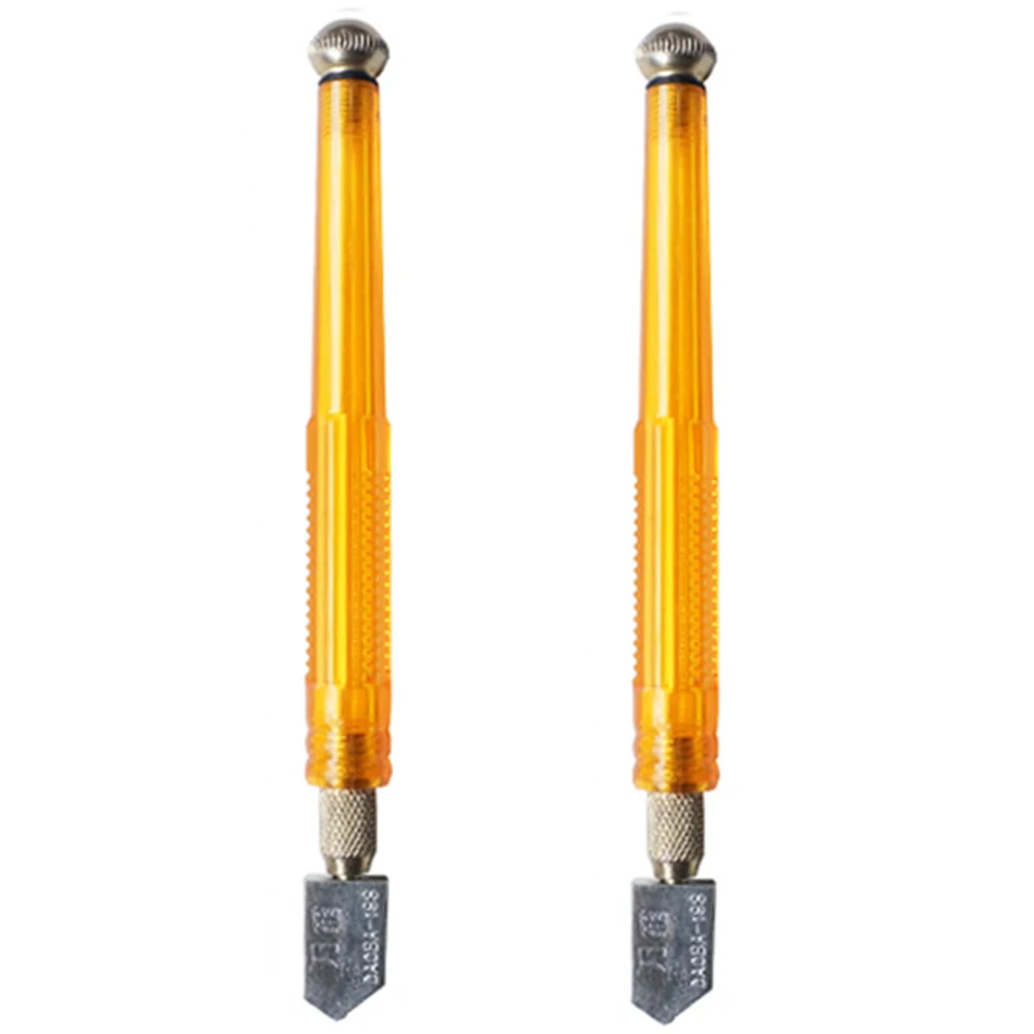 

Professional Glass Cutter With Plastic Handle Oil Filled Carbide Wheel Blade Mirror Glasses Cutting Knife Hand Tools Glass knife