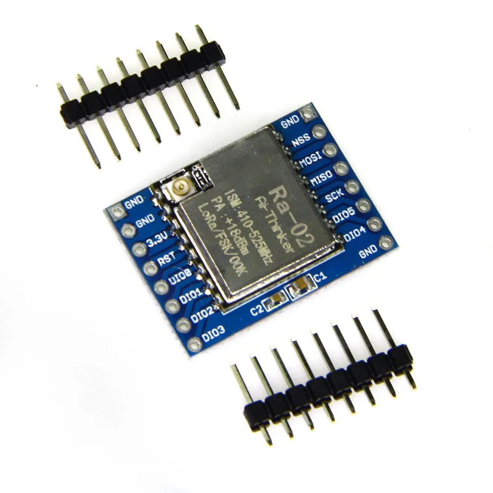 

SX1278 LoRa Module 433M 10KM Ra-02 Ai-Thinker Wireless Spread Spectrum Transmission Socket for Smart Home DIY