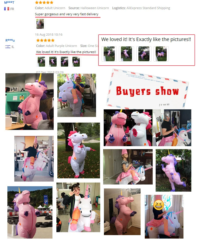 mix unicorn silver gold horn 