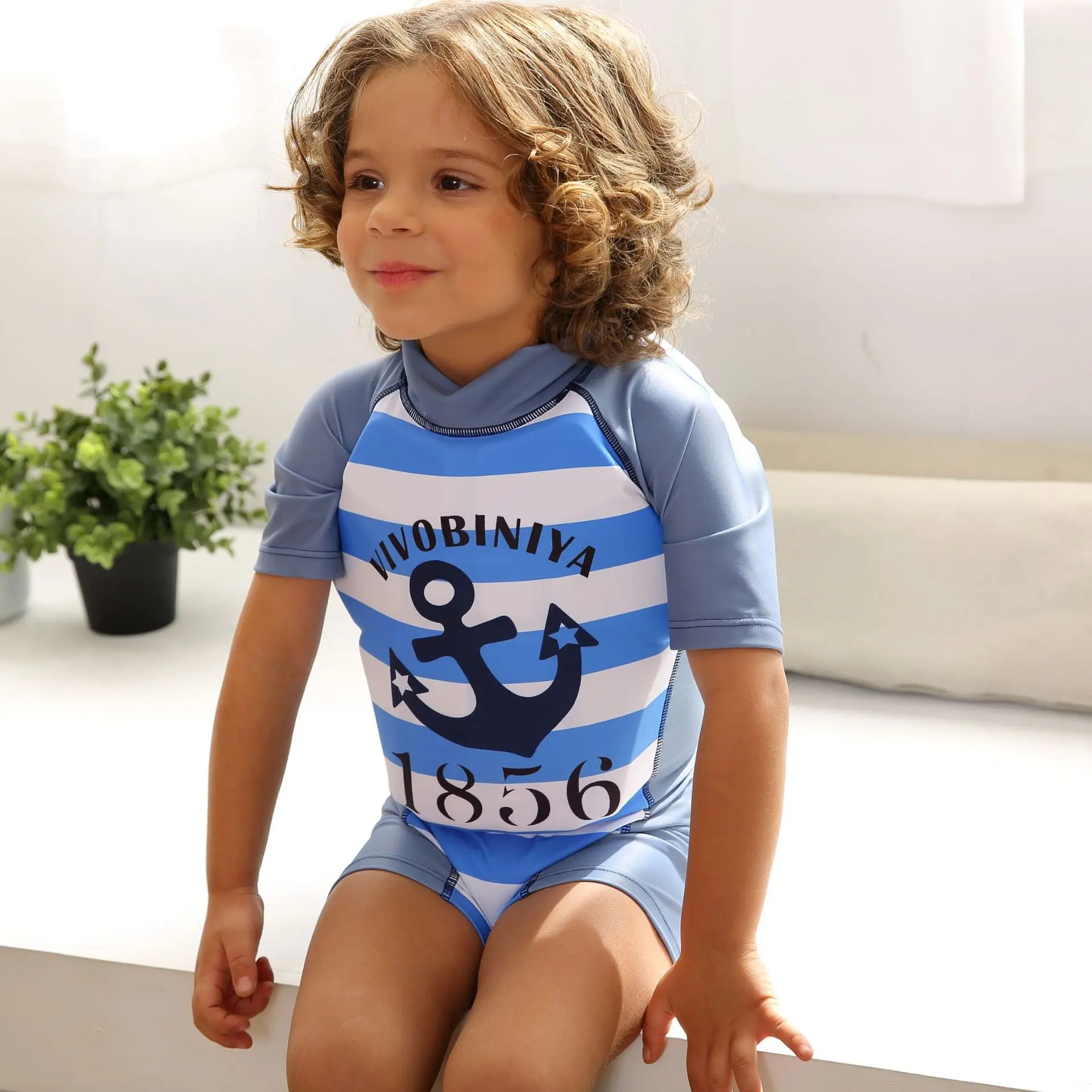 

Kids' Swim Vest Float Suit Life Jacket Boys One Piece Swim Trainer Girls Wet Suit - Learn to Swim Shorty Suit