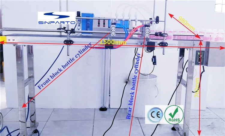 

bottle water filler fully-automatic liquid filling machine with 4 heads automatic juice edible oil dosing machine with CE,ROHS