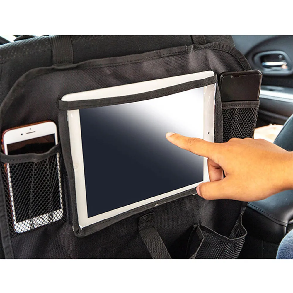 Автомобиль ipad кресло задний карман авто заднее сиденье подвесная сумка дорожная сумка для хранения держатель Органайзер для планшета ipad экологичный