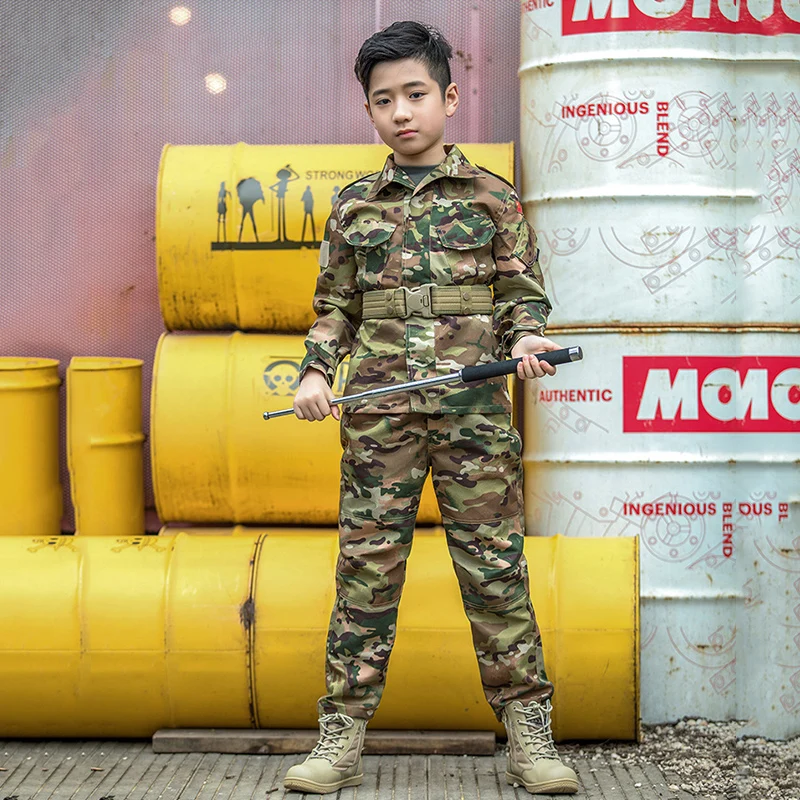 Wholesale Mege — uniforme militaire de Combat pour enfants, gilet