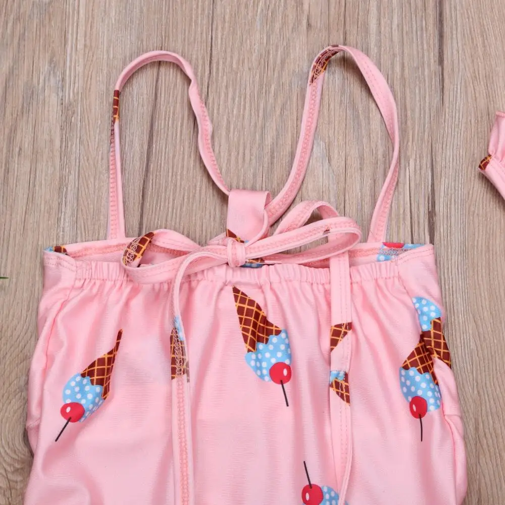 Комплект одежды из 3 предметов для маленьких девочек кисточка купальники купальный костюм комплекты купальная одежда шапка Одежда для маленьких девочек s