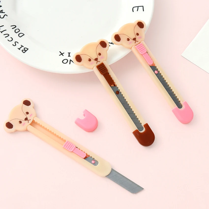

Portable Small Utility Knife Student Art Handmade Knife SK5 Thick Alloy Steel Blade, Replaceable Blade Stationery Art Supplies