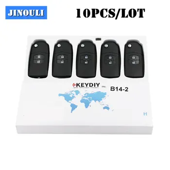 

10pcs/lot KD B14-2 For KD900/KD900+/URG200 Key Programmer B Series Remote Control keydiy remote car key B14 2 Button