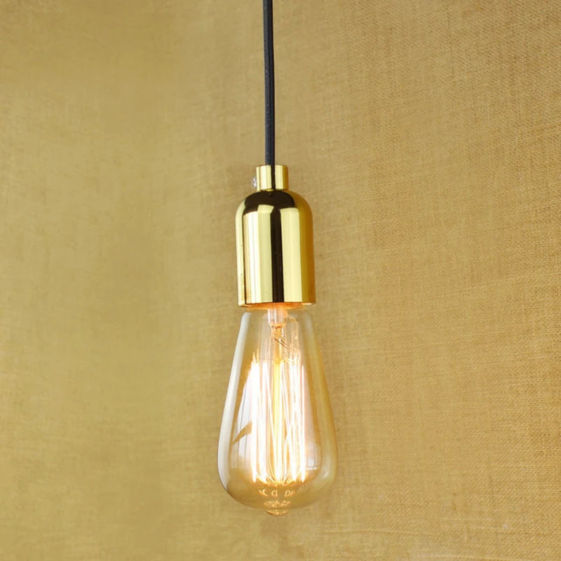 E27 Vintage Filament Pendant Light For Bar Cafe Living Room Balcony