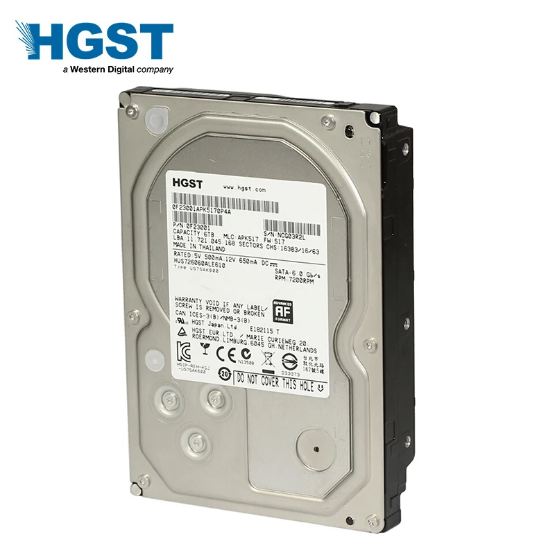  HGST Brand 4TB Desktop PC 3.5