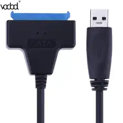 OTG кабель адаптер высокое Скорость 0,2 м/7,87 дюймов USB 3,0 на SATA конвертер OTG адаптер кабель для 2,5 дюймовый HDD SSD Планшетные ПК