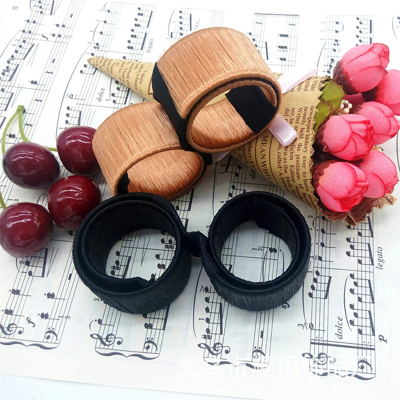 

Synthetic Wig Donuts Bud Head Band Ball French Twist Magic DIY Tool Bun Maker Sweet French Dish Made Hair Band Hair Accessories