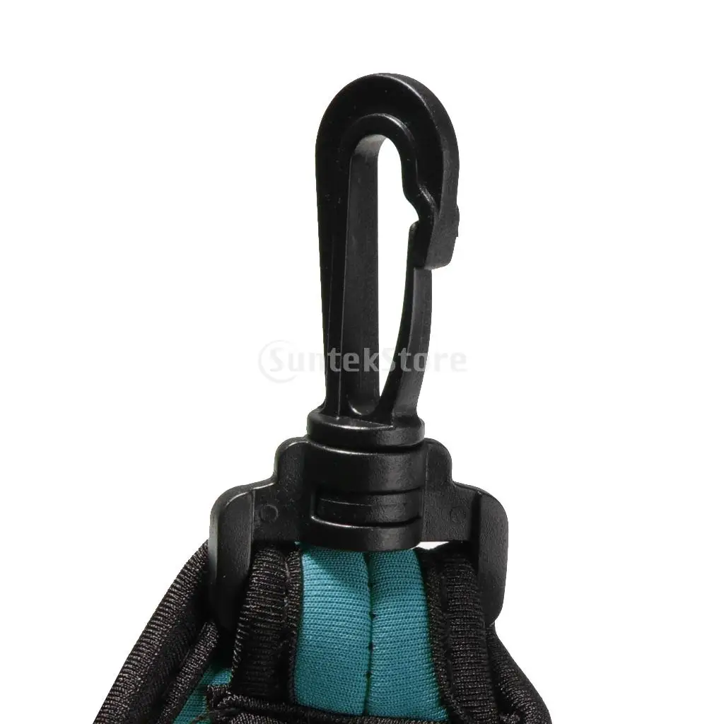 Portable Small Neoprene Golf Ball Bag Golf Tees Holder Carrying Storage Case Pouch with Swivel Waist Belt Clip - Choose Colors