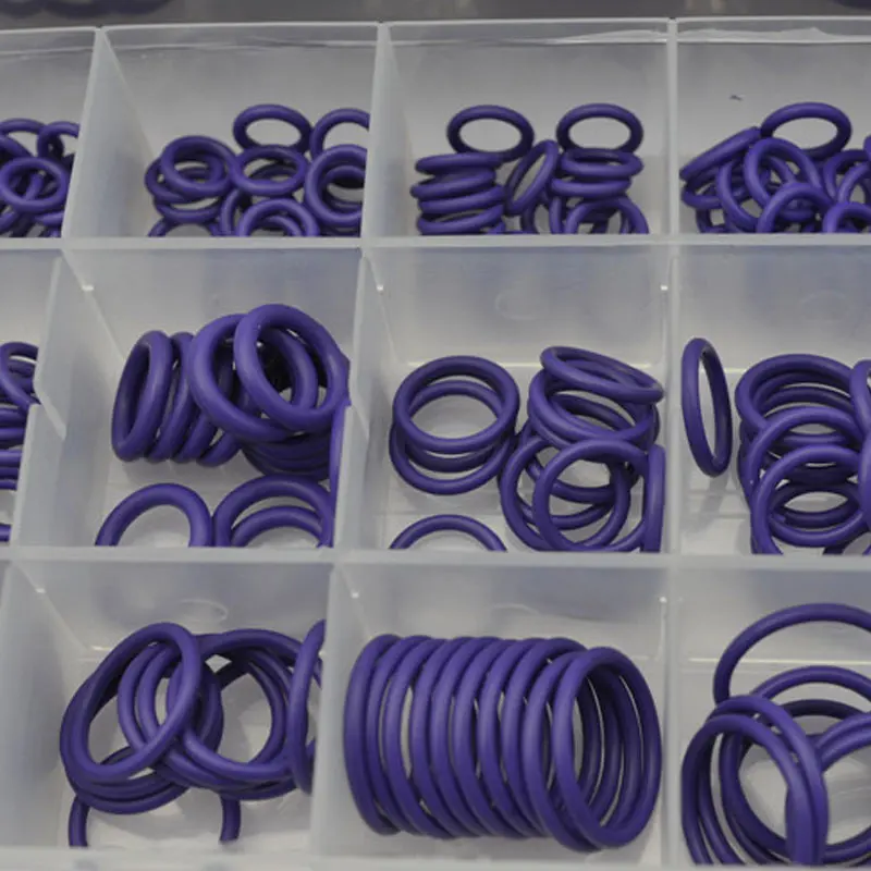 

270 Pcs/Set Rubber O Ring Metric Nitrile Washer Car Air Conditioning Seal Pumps Gasket Assortment Kits AI88