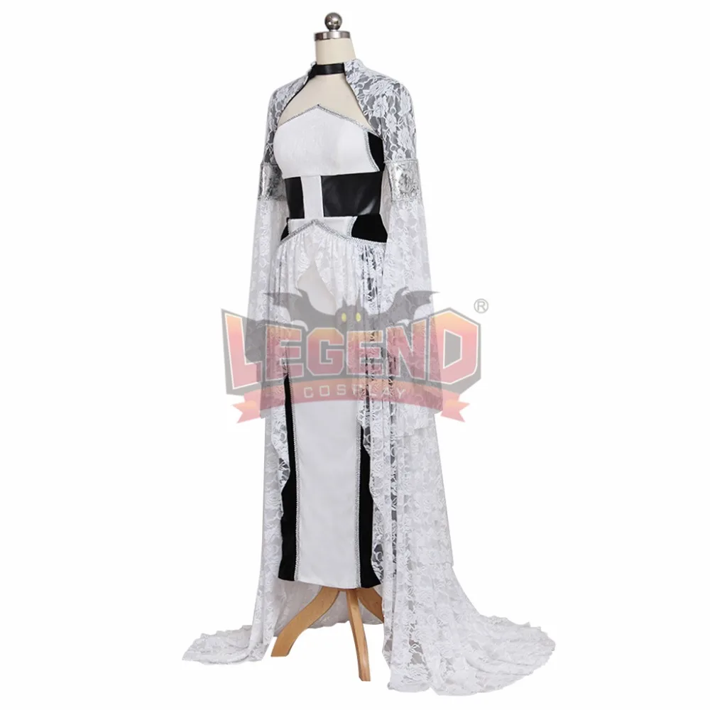 Косплей Легенда финальная фантазия XV FFXV FF15 Lunafreya Nox Fleuret Взрослый Костюм на заказ