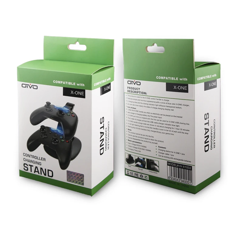 Новое поступление двойной USB зарядная док станция для Microsoft XboxOne беспроводной
