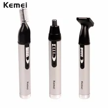 Fashion Fast shaving Men Electric Nose Ear Hair Trimmer Painless Women trimming sideburns eyebrows Beard hair clipper cut Shaver