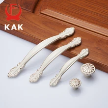 KAK European Aluminum Alloy Cabinet Handles Wadrobe Door Pulls Drawer Knobs Kitchen Cupboard Handles Furniture Handle Hardware kak fashion black hidden cabinet handles aluminum alloy kitchen cupboard pulls drawer knobs furniture room door handle hardware