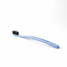 1 шт. натуральная бамбуковая ручка зубная щетка пшеничное волокно отбеливающая Мягкая зубная щетка Экологичная уход за полостью рта дорожные принадлежности случайный цвет