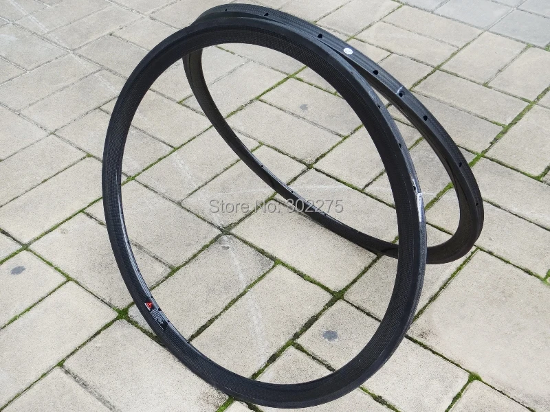 

2014' New Full Carbon Glossy Road Bike Tubular Rim (Basalt Brake Side) Depth : 38mm Bicycle Wheel