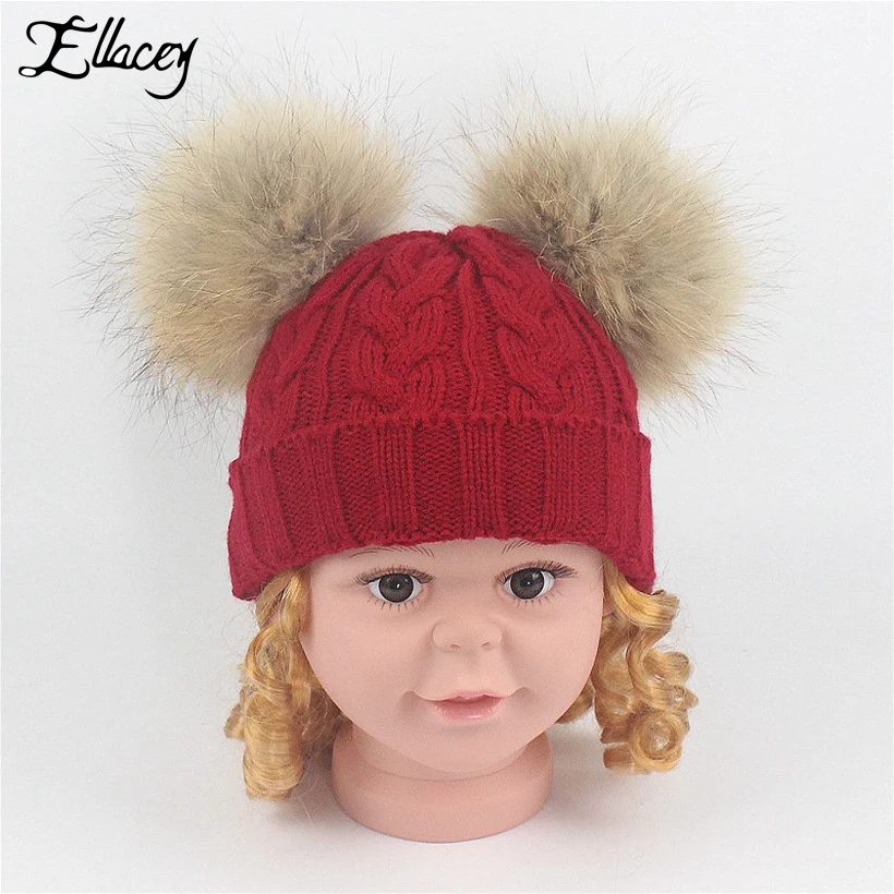 double ball beanie