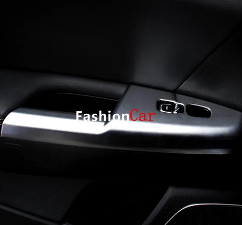

For 2016 2017 KIA Sportage KX-5 KX5 Left-hand drive Car window button control panel cover trim 4pcs