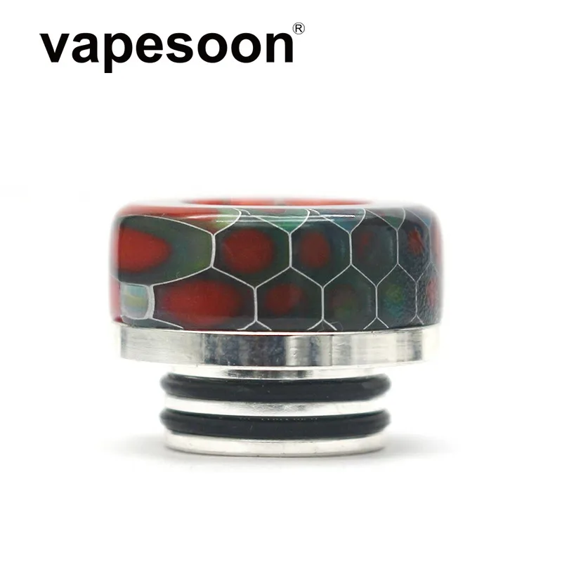 

Snake Skin Cobra 810 Drip Tip Mouthpiece for e-Cigarette 810 Thread Atomizer Vape Vaporizer Fit TFV12 Prince Tank etc