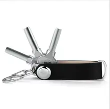Modern – Brand New Genuine Leather Smart Key Wallet Key Organizer Holder Famous Designer Creative Gift Z109
