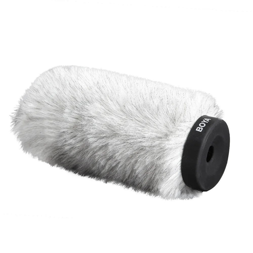 

BOYA BY-P180 Furry Outdoor Interview Windshield Muff for Capacitor Microphones Universal wind Protection 180mm Length