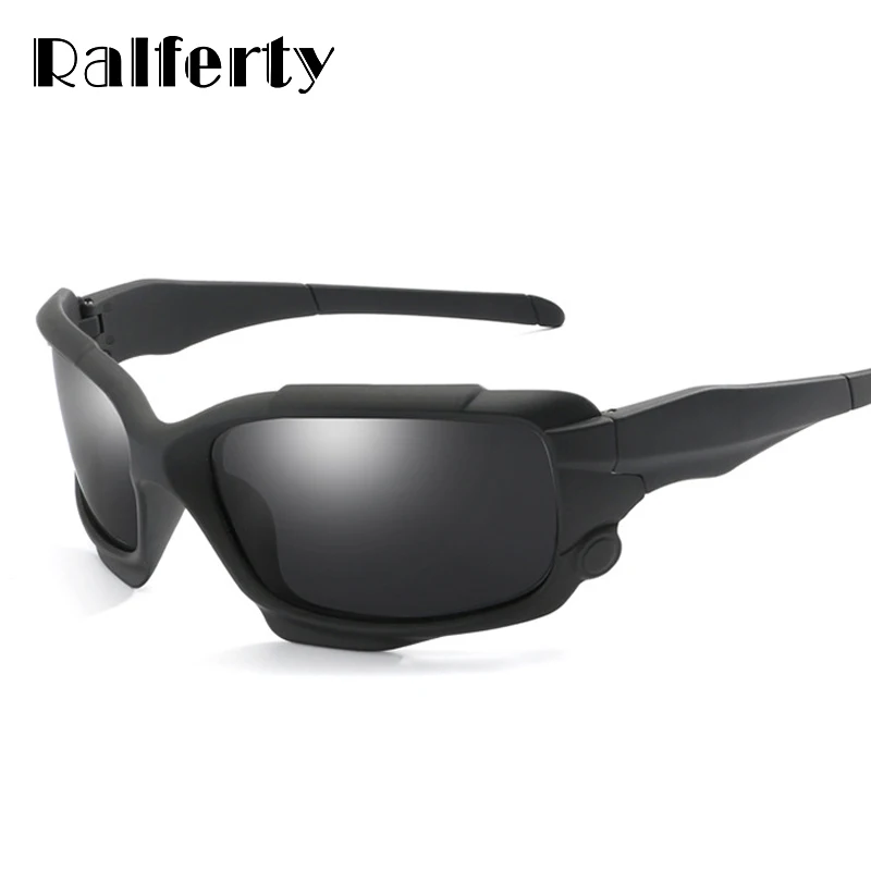 

Ralferty 2018 HD Polarized Sunglasses Men UV400 Blue Mirrored Sport Goggles Male Driver Glasses Eyewear Accessories Oculos K1013