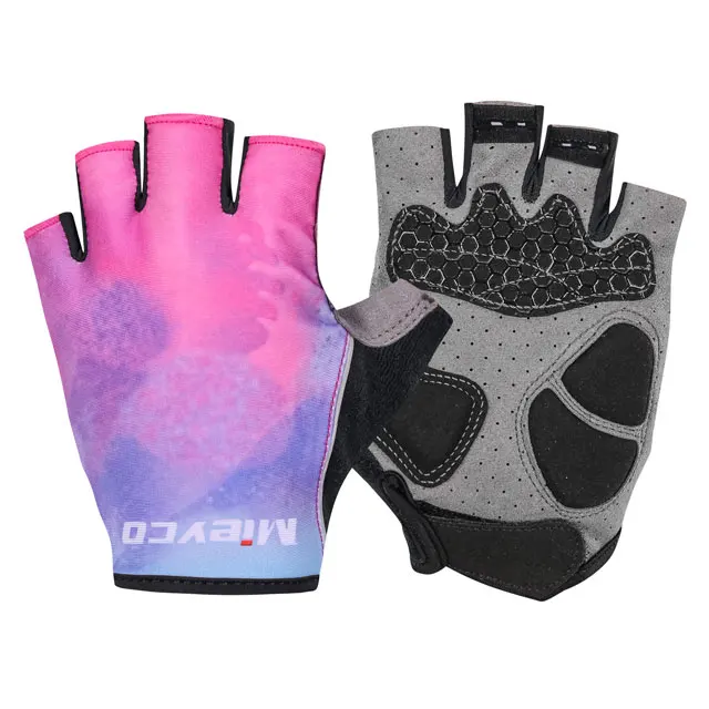 Дышащие анти-ударные спортивные перчатки для езды на велосипеде противоскользящие анти-пот для мужчин и женщин перчатки для занятий фитнесом MTB велосипедные перчатки - Цвет: 2