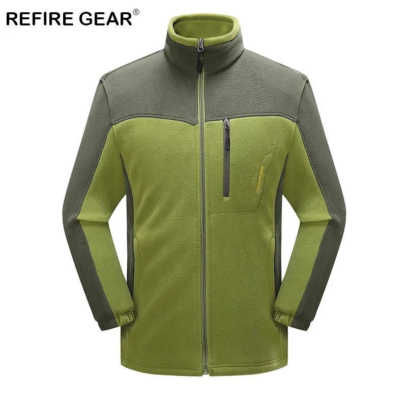 Refire gear, зимняя теплая флисовая куртка для кемпинга, мужская теплая куртка для путешествий, альпинизма, спорта, катания на лыжах, пеших прогулок