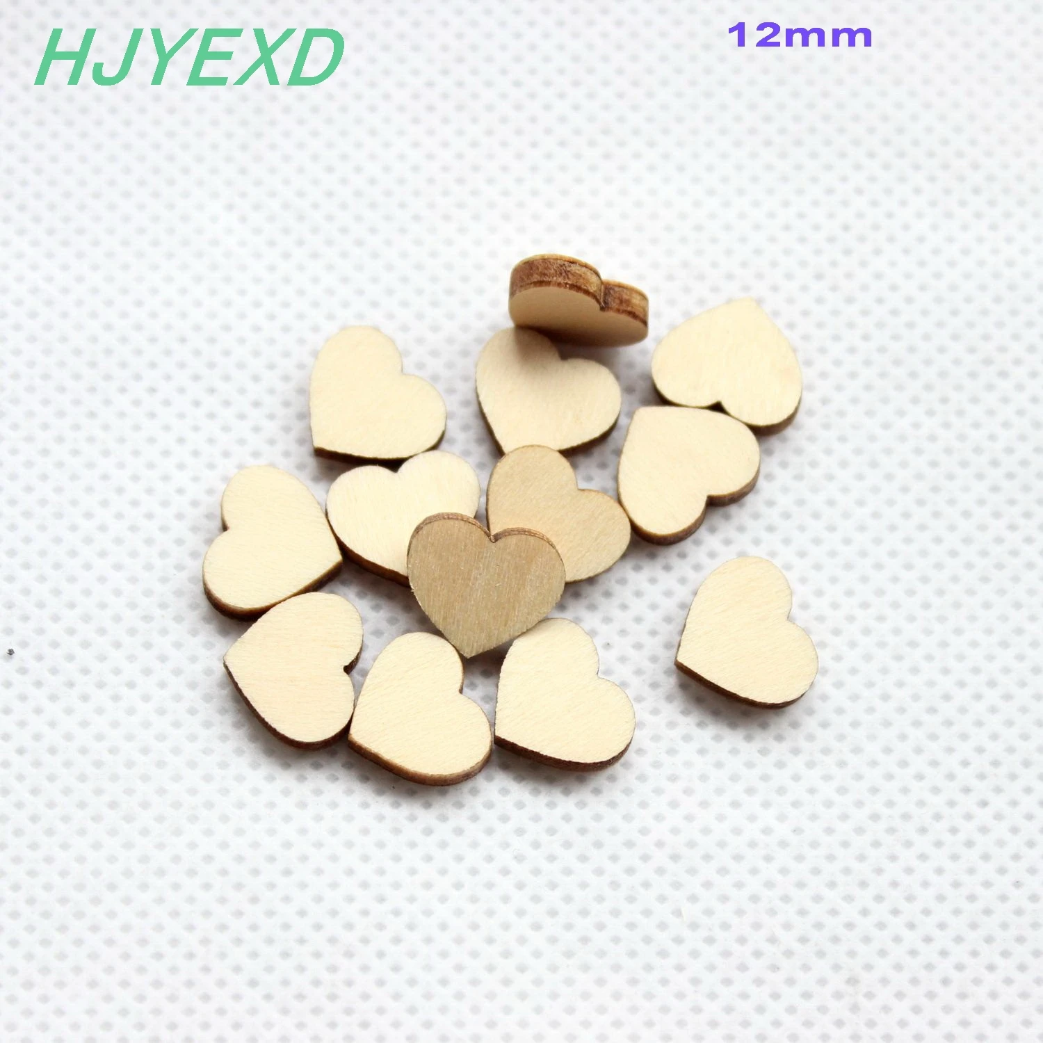 

(100pcs/lot)12mm High Quality Blank Wood Stud Earring Heart Earrings Accessories Unfinished Rustic Beads 0.5"-CT1439A