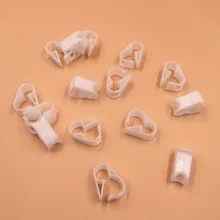 10pcs free shipping Eco solvent printer Mimaki Roland Mutoh bulk ink system ink tube clamp /plastic ink hose connector
